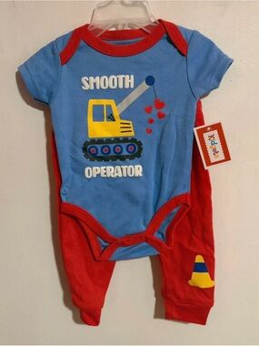 Boys NWT Kidgets Smooth Operator 2-Piece Set
